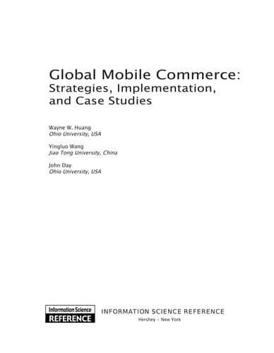 Global Mobile Commerce cover