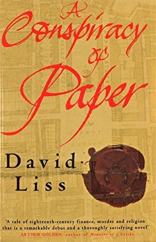 A Conspiracy of Paper cover