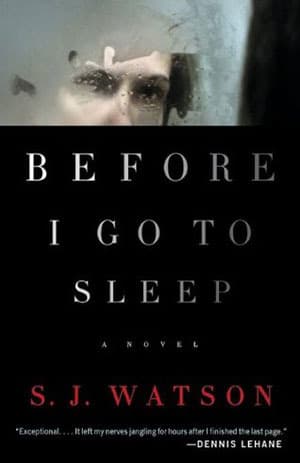 Before I Go to Sleep cover