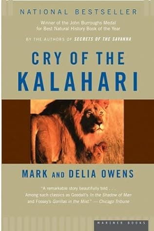 Cry of the Kalahari cover
