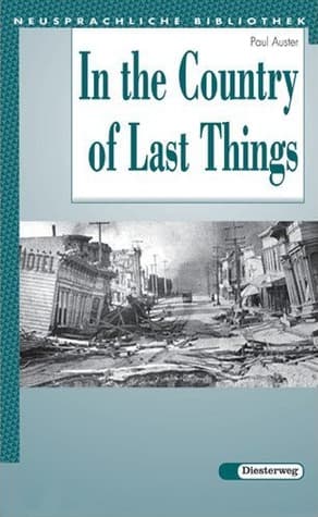 In the Country of Last Things cover