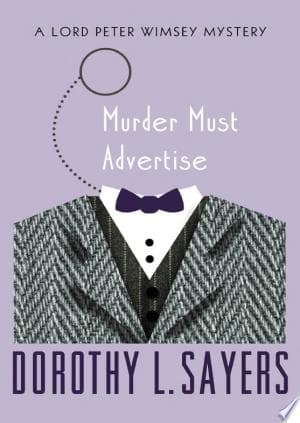 Murder Must Advertise cover