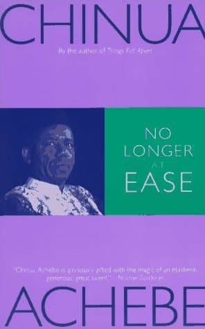 No Longer at Ease cover