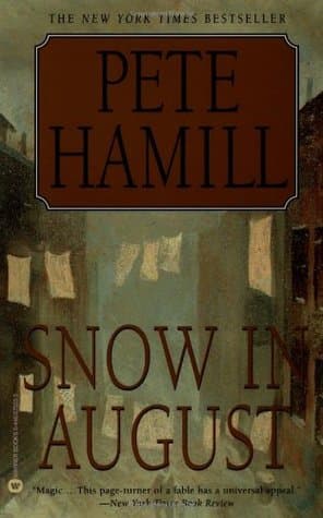 Snow in August cover
