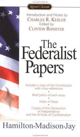 The Federalist Papers cover