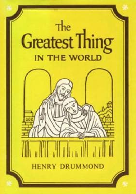 The Greatest Thing In the World cover