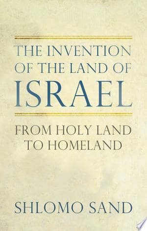 The Invention of the Land of Israel cover