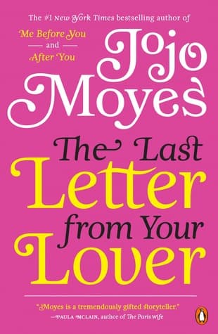 The Last Letter from Your Lover cover
