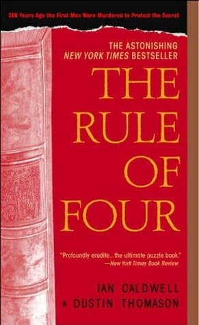 The Rule of Four cover