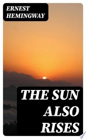 The Sun Also Rises cover