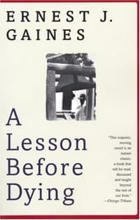 A Lesson Before Dying cover