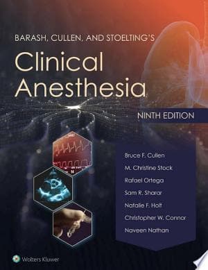 Barash, Cullen, and Stoelting's Clinical Anesthesia cover