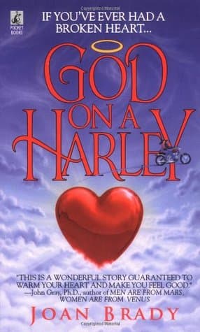 God on a Harley cover