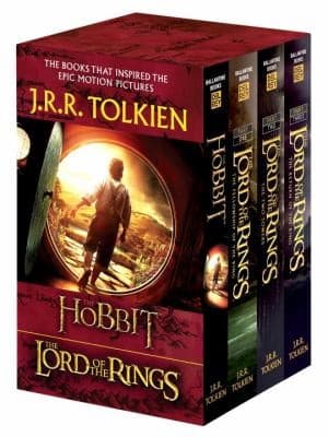 J.R.R. Tolkien 4-Book Boxed Set: The Hobbit and The Lord of the Rings cover