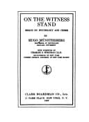On the Witness Stand cover