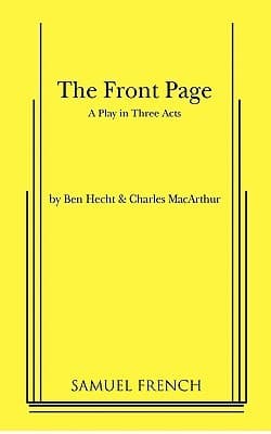 The Front Page cover