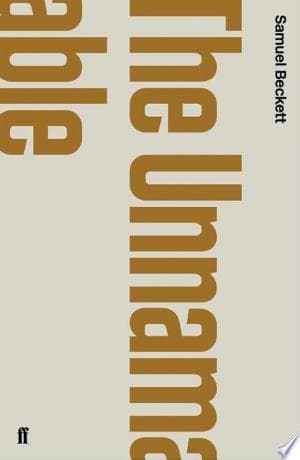 The Unnamable cover